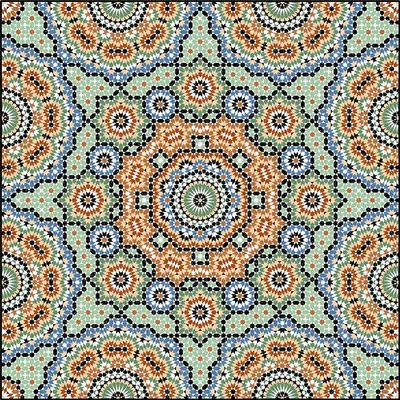 Sugar Finish KINAROS-MULTY Porcelain 400x400mm